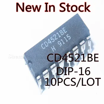 10 шт./ЛОТ CD4521BE CD4521 DIP-16 счетчик/разделитель Новый в наличии Оригинальное качество 100%