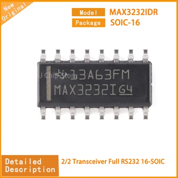 10 шт./лот MAX3232IDR MAX3232 2/2 приемопередатчик Полный RS232 16-SOIC