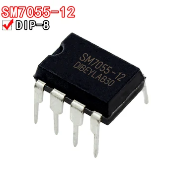 10ШТ SM7055 SM7055-12 DIP8 Встроенный 8-контактный чип управления питанием индукционной плиты