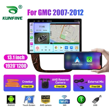 13,1-дюймовое автомобильное радио для GMC 2007-2012 Автомобильный DVD GPS Навигация Стерео Carplay 2 Din Центральный Мультимедийный Android Auto