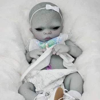 15-дюймовый Комплект Reborn Kit Imani Alien Baby Premie Размер Реалистичный Мягкий На Ощупь DIY Пустой Комплект Кукол Неокрашенные Незаконченные Части Куклы Bonecas