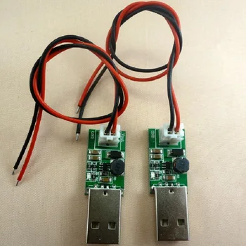 2 шт DC DC преобразователь USB 5 В 12V повышающий модуль Boost с 2-контактным кабелем XH2.54 20 см Power Wire