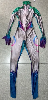 2023 Новый женский игровой костюм Neeko для косплея из спандекса Zentai Bodysuit