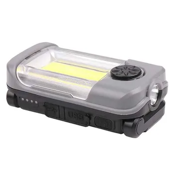 3 режима водонепроницаемого походного фонаря COB USB, перезаряжаемые фонарики для рыбалки, прогулок и кемпинга MUMR999