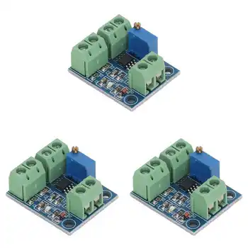 3 Шт Модуль преобразователя тока в напряжение от 0-20 мА до 0-5 В Преобразователь сигнала передатчика, плата кондиционирования DC10‑30V