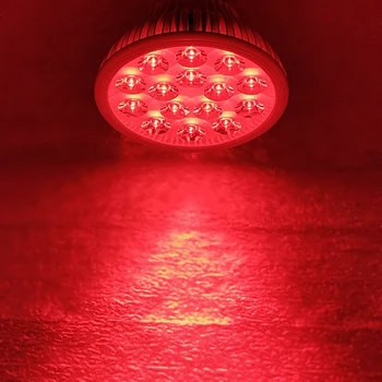 30 Вт/15 Вт Красная 625 нм ~ 630 нм светодиодная лампа PAR38 Точечная лампа для аквариума с растениями E27 E26