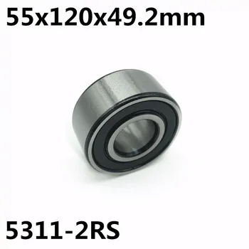 5311-2RS 55x120x49,2 мм 1 шт. двухрядные радиально-упорные подшипники 5311 высокого качества