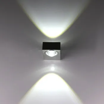 6 Вт Светодиодный Настенный светильник Открытый Водонепроницаемый IP65 Современный Стиль Внутренние Настенные Светильники Гостиная Крыльцо Садовый светильник
