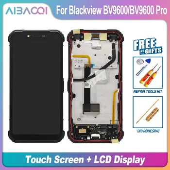 AiBaoQi 6,21-Дюймовый Сенсорный Экран + замена ЖК-дисплея 2248x1080 в сборе Для Blackview BV9600/BV9600 Pro/BV9600E Android 9,0