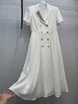 AL50321 Высококачественное новое модное женское платье 2023 года, роскошное платье известного бренда европейского дизайна в стиле вечеринки
