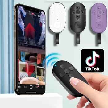 Bluetooth Smart Remote для Мобильного Телефона Xiaomi iPhone Samsung Универсальный Пульт Дистанционного Управления Selfie Stick Bluetooth Camera Controller