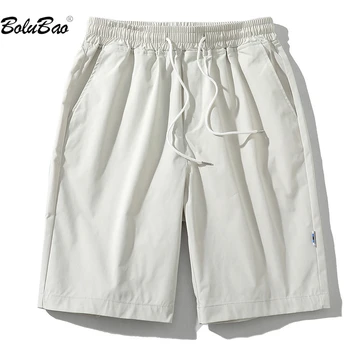 BOLUBAO 2023 Повседневные шорты Мужские весенне-летние пляжные шорты из чистого хлопка в стиле хип-хоп, высококачественный дизайн, хит продаж, шорты, ru