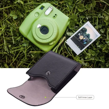 Fujifilm Instax Mini Film Bag Водонепроницаемая Сумка Для Хранения Фотографий из Искусственной Кожи fuji Square SQ20 SQ10 SQ6 Чехол Для Камеры Карманный Чехол