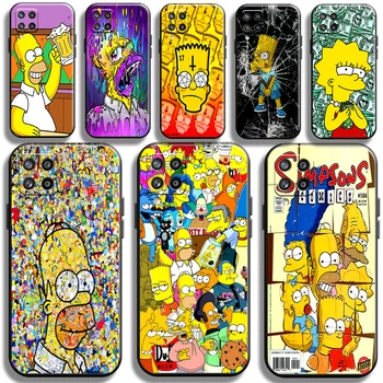 Funny Homer Simpson Family для Samsung Galaxy A42 5G Чехол для телефона с полной защитой Carcasa Shell TPU Soft Funda Жидкий кремний