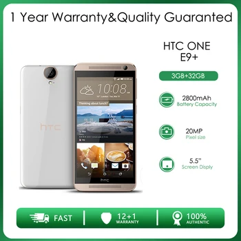 HTC One E9 + Восстановленный Разблокированный E9 plus 32 ГБ 2 ГБ оперативной памяти 4G LTE Восьмиядерная камера заднего вида 13 МП 5,5 