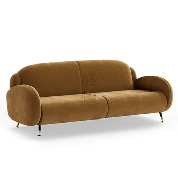 Nordic New Light, Роскошный современный металлический диван, гостиная, вилла, досуг, Креативная стойка регистрации, Простая мебель