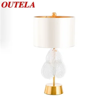 OUTELA Современный Простой дизайн настольной лампы с диммером E27 Роскошный Настольный светильник Home LED Декоративный для фойе Гостиной Спальни