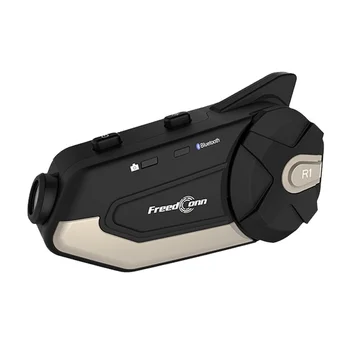R1 Универсальный шлем-гарнитура с камерой 1080P HD для мотоцикла HiFi WiFi Blue tooth 4.1 Видеосъемка беспроводной домофон BT