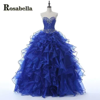 ROSABELLA Modern Crystals Многослойное Свадебное платье 2023 для Женщин Robe De Mariee Brautmode Customised Plus