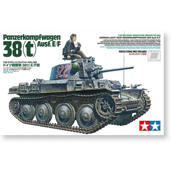 Tamiya 35369 1/35 Немецкий Panzerkampfwagen 38t Ausf.E/F Танк В Сборе Модель Строительные Наборы Пластиковые Игрушки Для Gundam Hobby DIY