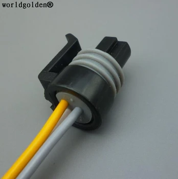 Worldgolden 3-контактный водонепроницаемый автомобильный датчик давления масла и Топлива жгут проводов соединительного кабеля 12110192 12065287 12078090