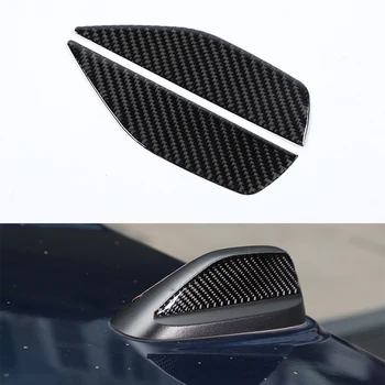YAQUICKA для Dodge Ram 2018 + Наклейки для украшения антенны на крыше автомобиля из настоящего углеродного волокна для укладки отделки автомобиля