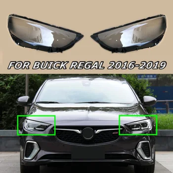 Абажурная линза подходит для Buick Regal 2016-2019 Крышка фары Прозрачная замена маски корпуса автоматической лампы