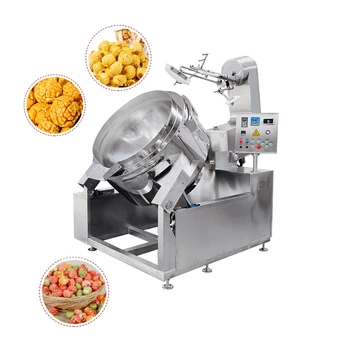 Автоматическая машина для приготовления попкорна с воздушным поппером Caramel Pop Corn коммерческая