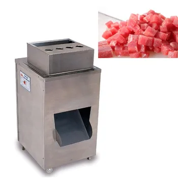 Автоматическая электрическая мясорубка для нарезки мяса Многофункциональная мясорубка Электрическая машина для быстрой нарезки мяса кубиками