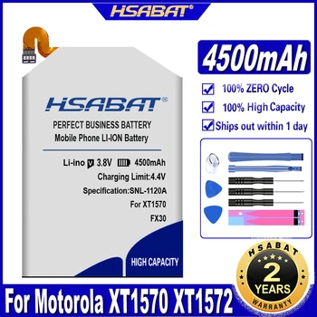 Аккумулятор HSABAT 4500mAh FX30 для Motorola Moto X Pure Edition X Style Pure X Style X + 2 XT1570 XT1572 XT1575