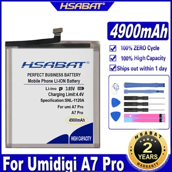 Аккумулятор HSABAT A7 Pro 4900 мАч для аккумуляторов UMI Umidigi A7 Pro