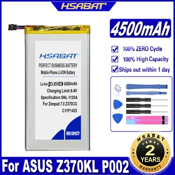 Аккумулятор HSABAT C11P1425 C11P1425 (9) емкостью 4500 мАч для аккумуляторов ASUS Zenpad 7.0 Z370CG Z370KL P002