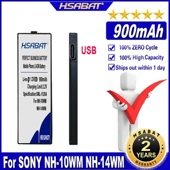 Аккумулятор HSABAT USB TYCP-C 3,1 900 мАч для Sony NH-10WM NH-14WM NC-6WM для Panasonic HHF-AZ01/RP-BP80/RP-BP61 для SHARP AD-N55BT