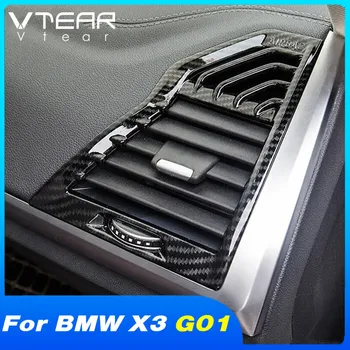 Аксессуары для передней крышки воздуховода Vtear, Детали интерьера, отделка, детали приборной панели автомобиля, Автонаклейки для BMW X3 G01 2021