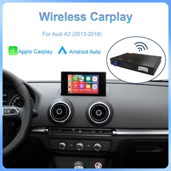 Беспроводной интерфейс Apple CarPlay Box Android Auto с функциями AirPlay Mirror Link Car Play для Audi A3 2013-2018