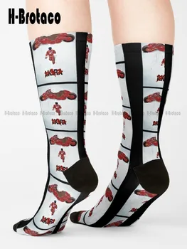 Бестселлер - Akira Poster Merchandise Носки Мужские носки удобные Лучшие спортивные носки для девочек Harajuku Gd Хип-хоп Мультфильм Повседневное искусство