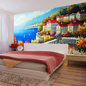 большая настенная роспись beibehang на заказ, гостиная, спальня, диван, 3D бесшовные обои, покрывающие большую фреску, три