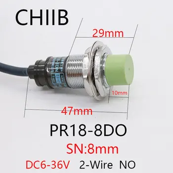 Датчик приближения CHIIB Metal Sensor Датчик PR18-8DO 2 провода без постоянного тока 24 В расстояние 8 мм