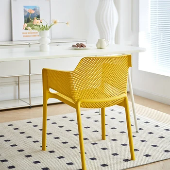 Дизайнерские мобильные стулья для гостиной, Напольные, уличные, внутренние, Современные стулья для гостиной, Пластиковая итальянская мебель для дома Silla Gamer
