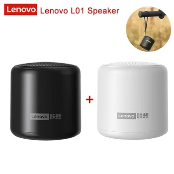 Динамик Lenovo L01 TWS Bluetooth Портативный Наружный громкоговоритель Беспроводная Мини-колонка Стереомузыкальный Объемный басовый блок Микрофон Водонепроницаемый