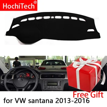 Для Volkswagen Santana 2013-2016 Правый и левый руль автомобиля Приборная панель чехлы Коврик Тень Подушка Коврик Ковры Аксессуары