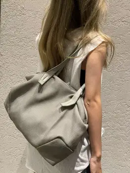 Женская сумка Vendange 2023, Новая мода, простые сумки из натуральной кожи, ретро Повседневная открытая сумка через плечо 2733