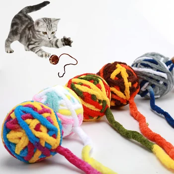 Забавная плюшевая игрушка для кошек, мягкая твердая интерактивная сферическая мышь, игрушки для забавных котенков, домашних кошек, играющих в обучающие игры с царапинами.