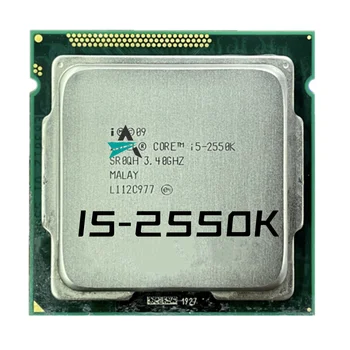 Используется i5 2550K Четырехъядерный Процессор 3,4 ГГц С Разъемом LGA 1155 6 МБ Кэш-памяти TDP 95 Вт Процессор I5-2550K Бесплатная Доставка