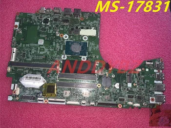 Используется MS-17831 версии 1.0 Для материнской платы процессора ноутбука MSI GT72 GT72S i7-6700hq I7-6820HK DDR4 100% Рабочий Тест