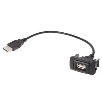 Кабельный адаптер с портом AUX USB, кабельный провод 12-24 В, USB-адаптер для зарядки VIGO P9JC