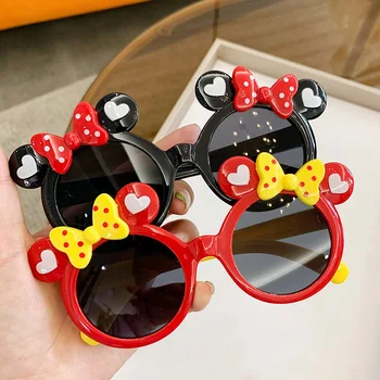 Классические солнцезащитные очки для милых мальчиков и девочек Солнцезащитные очки с защитой от солнца UV400 Очки в форме милого медведя Детские солнцезащитные очки для вечеринок 8 цветов