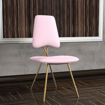 Кожаное Современное Индивидуальное кресло Роскошная спальня Luxuryer Реплика Напольного золотого цвета Удобная мебель Cadeira в Итальянском стиле