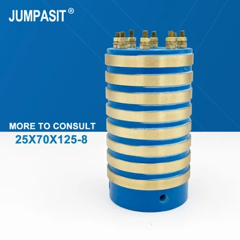 Контактное кольцо коллектора Jumpasit 25x70x125-8 с 8-Канальным Электрическим Приводом