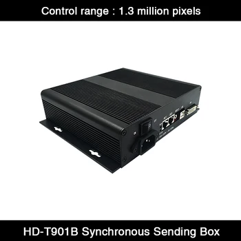 Коробка для Отправки Синхронного светодиодного экрана HD-T901B с Диапазоном управления Приемной картой HD-R508/R512 /R500/R516 1,3 Миллиона Пикселей